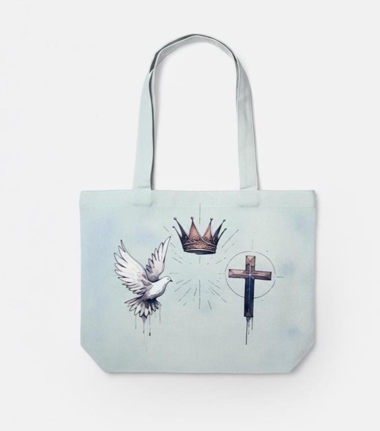 Beach Tote Bag | Hand-Dyed Canvas Seashell Tote | Zippered Summer Beach Bag | Coastal Canvas Tote